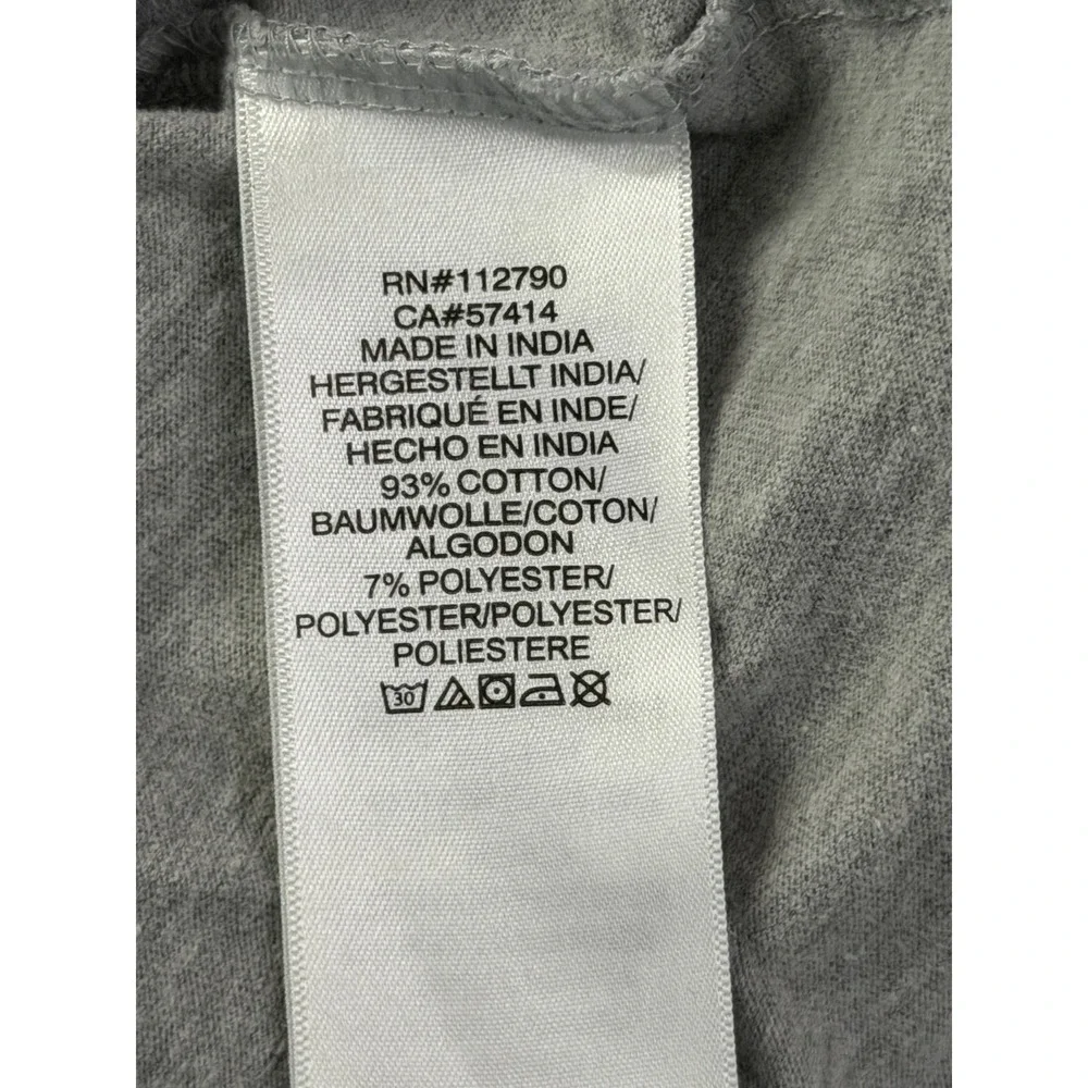 True Religion Graphic T-Shirt Mens Small Grey Good Crafted With Pride Logo Tee